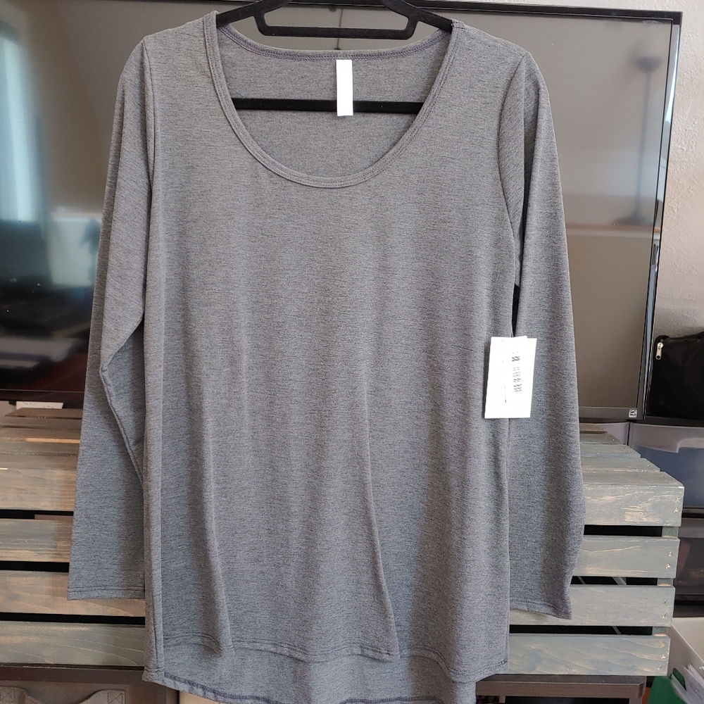 NWT Long Sleeve Grey Shirt